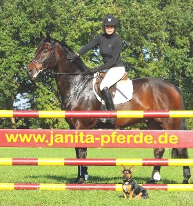 Janita hat einen eigenen Sprung